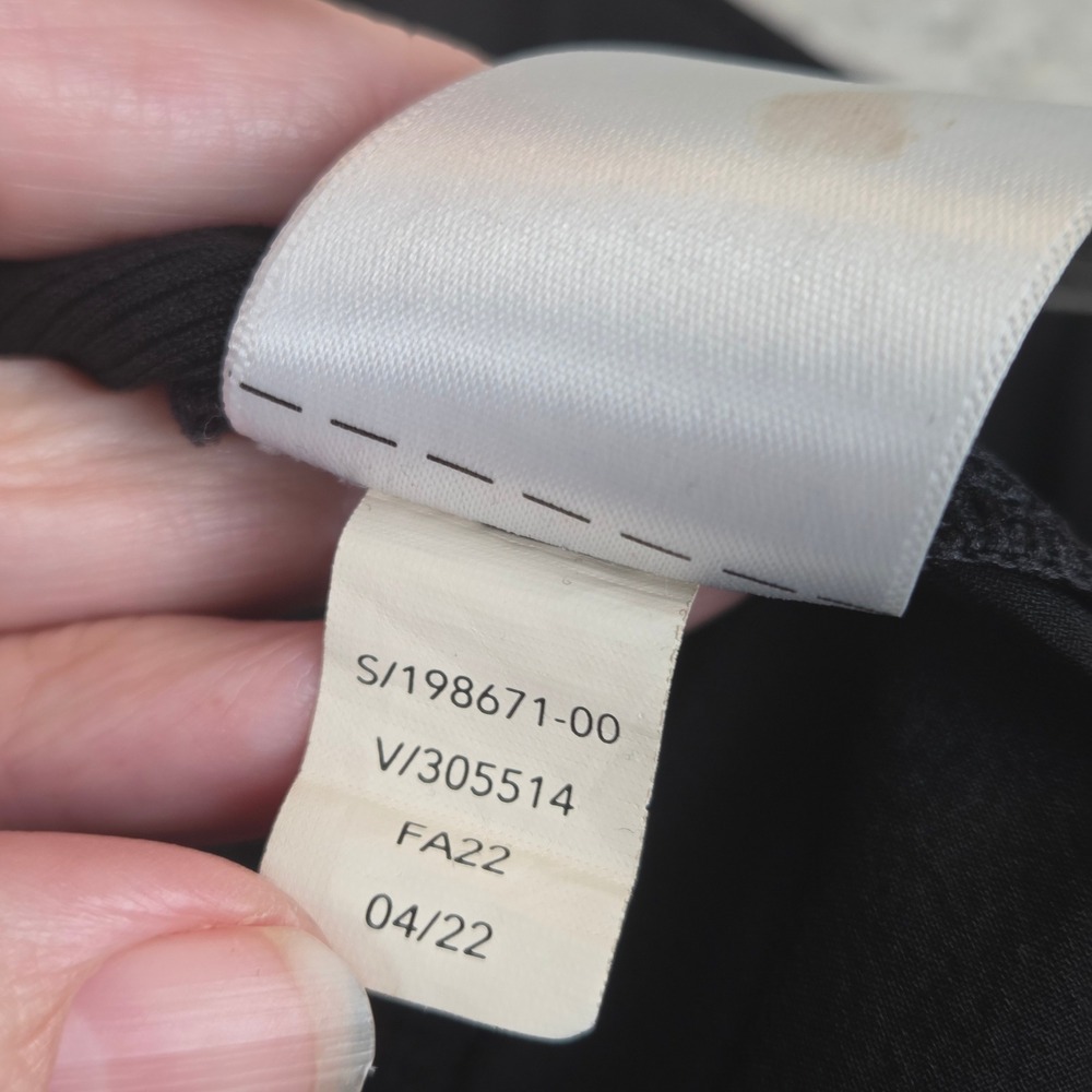 Athleta Brooklyn Mid Rise‎ Ankle Pant Women Size 4 Black Travel Commute Workwear - Picture 6 of 9